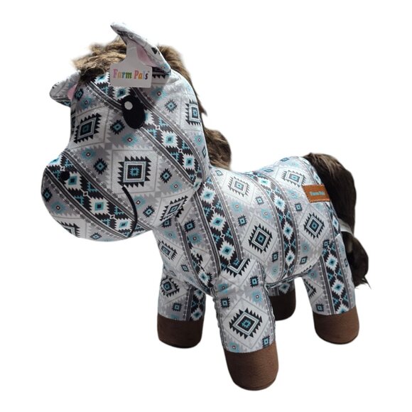 Kids Toys For All - Western Farm Pals Stuffed Plushies | Stuffed Farm Animals LG - Picture 2 of 9
